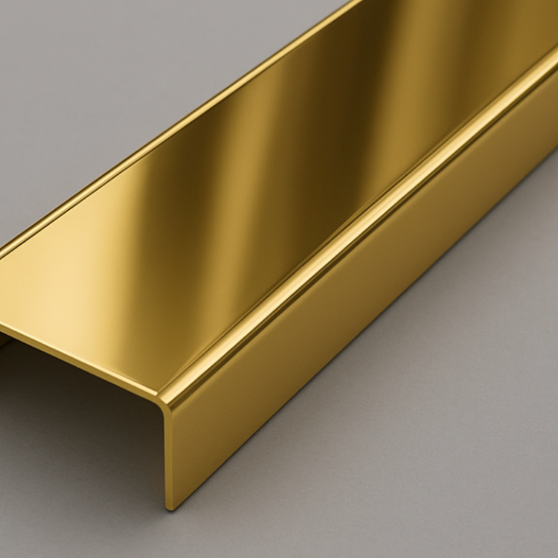 V2A Stainless Steel Border Profiles