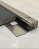 Stainless steel square tile profile