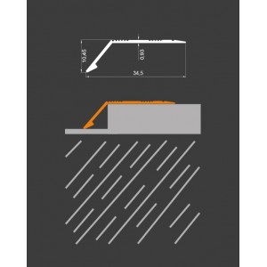 Aluminum Height Difference Profile