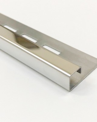 Stainless steel square tile profile