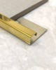 Stainless steel square tile profile