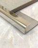 Stainless steel oval tile trim