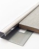 Stainless steel oval tile trim 