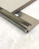 Stainless steel oval tile trim 