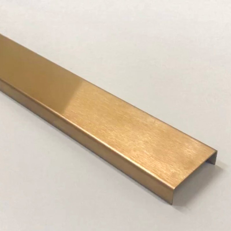 V2A Stainless Steel Border Profiles