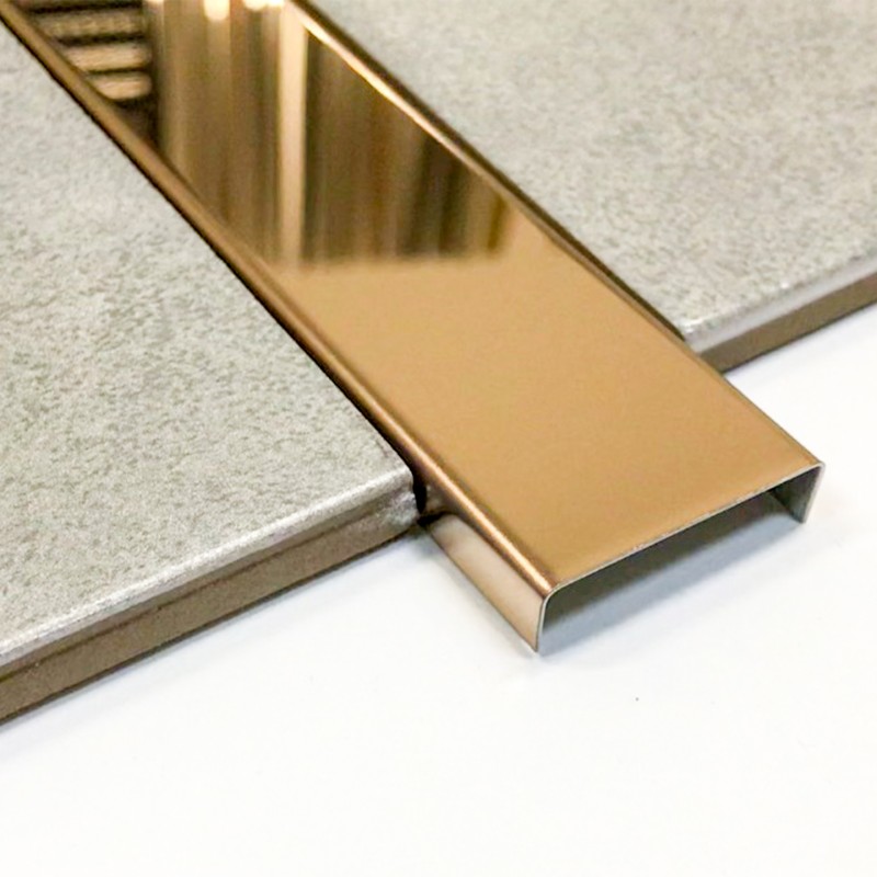 V2A Stainless Steel Border Profiles