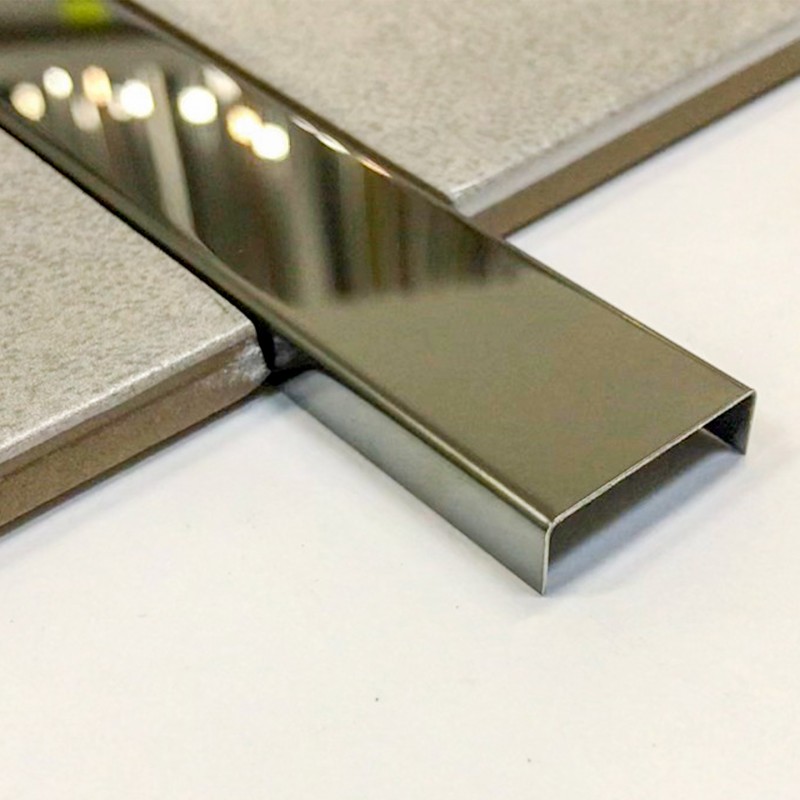 V2A Stainless Steel Border Profiles