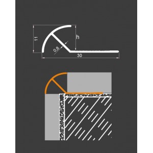 Aluminium Corner Profile