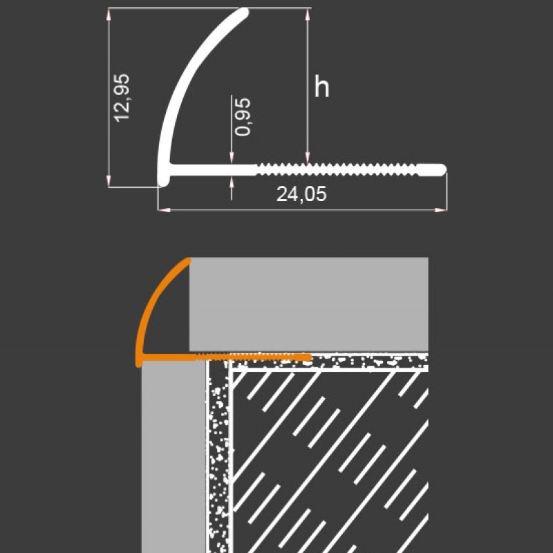 Aluminum Corner Profile