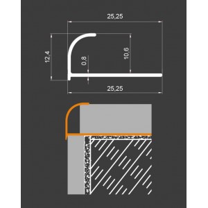 Aluminum Corner Profile