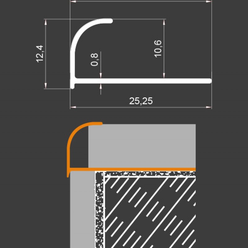 Aluminum Corner Profile