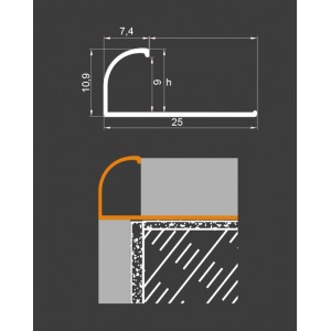 Aluminum Corner Profile