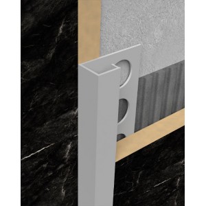 Aluminium Square Edge Profile