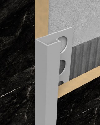 Aluminium Square Edge Profile