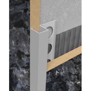 Aluminium Square Edge Profile