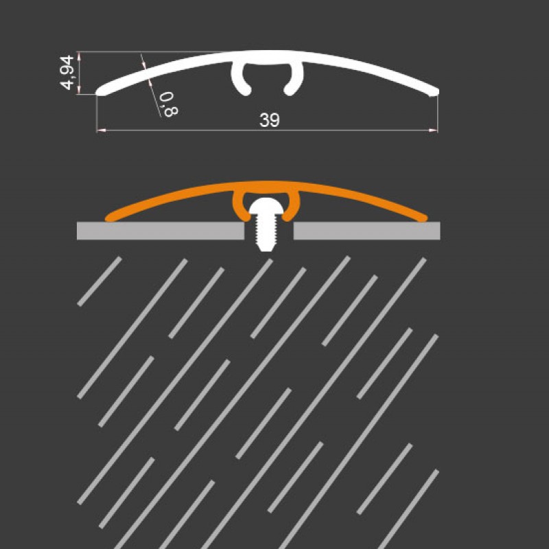 Aluminium Threshold Profiles