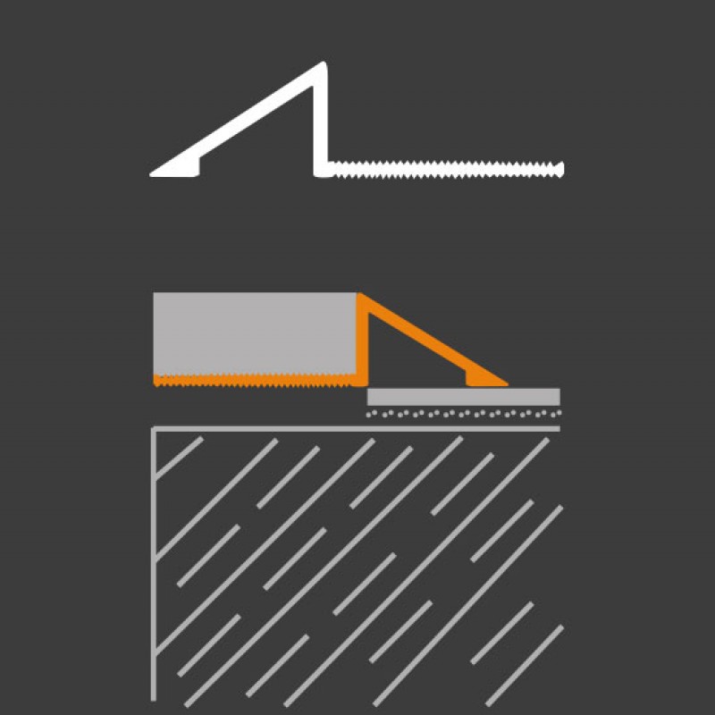 Aluminum Height Difference Profile