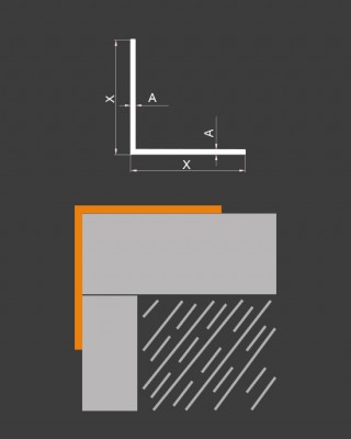 Aluminium Corner Profile